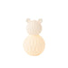 Lamp Wit Porcelain 14 cm Led Bear-Tafellampen-J-Line