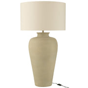 Tafellamp Beige Aluminium 38 cm 38x38x69 cm-Tafellampen-J-Line