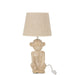 Tafellamp Beige Cement 22 cm 22x22x46 cm-Tafellampen-J-Line