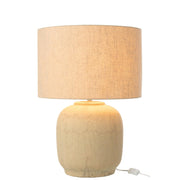 Tafellamp Beige Kunststof L 46 cm 46x46x64 cm-Tafellampen-J-Line