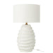 Tafellamp Beige Linnen 40 cm 40x40x68 cm-Tafellampen-J-Line