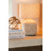 Tafellamp Beige Linnen S 30 cm 30x30x47 cm-Tafellampen-J-Line