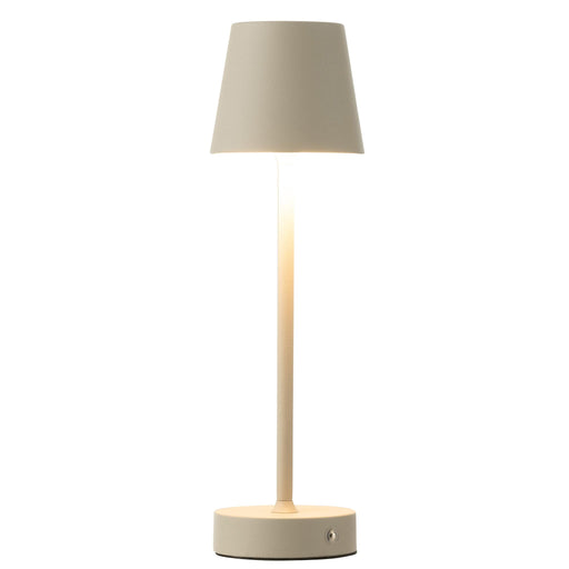 Tafellamp Beige Metaal 12 cm-Tafellampen-J-Line