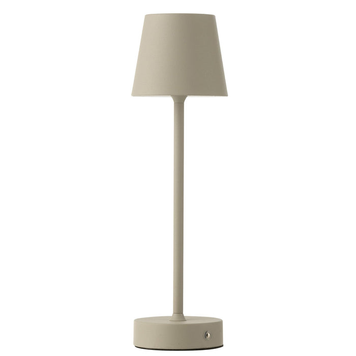 Tafellamp Beige Metaal 12 cm-Tafellampen-J-Line