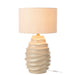Tafellamp Beige Metaal 40 cm-Tafellampen-J-Line
