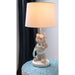 Tafellamp Beige Polykunsthars 26 cm - Polykunsthars-Tafellampen-J-Line
