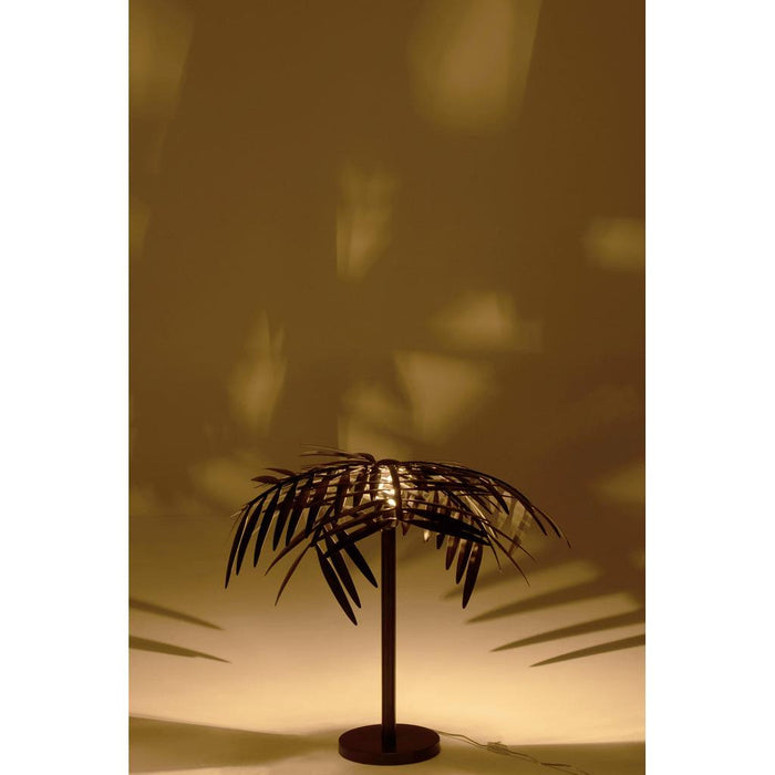 Tafellamp Blad ijzer, Stainless Steel Zwart 60x60x73 cm-Tafellampen-J-Line