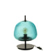 Tafellamp Blauw Glas S 25 cm 25x25x37 cm-Tafellampen-J-Line