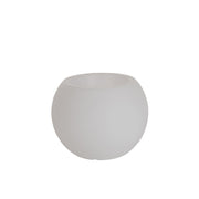 Tafellamp Bloempot Buiten Kunststof, Polypropylene, Metaal Wit-Tafellampen-J-Line