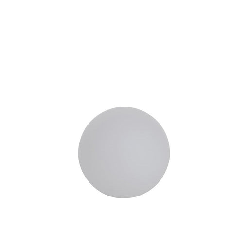 Tafellamp Bol Buiten Polypropylene, Kunststof, Metaal Wit-Tafellampen-J-Line