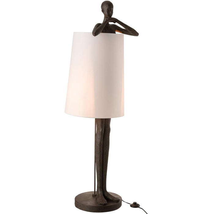 Tafellamp Bruin Accelerant 43 cm-Tafellampen-J-Line