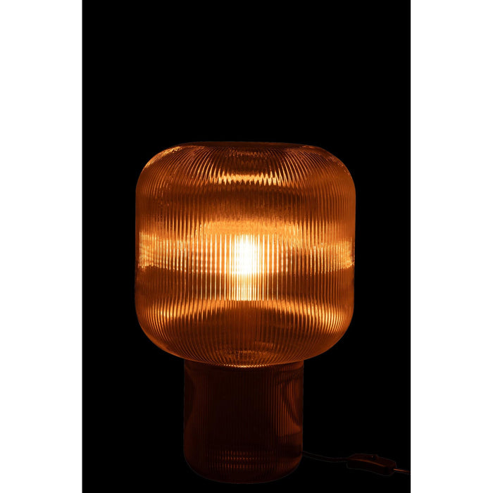 Tafellamp Bruin Aluminium 29 cm-Tafellampen-J-Line