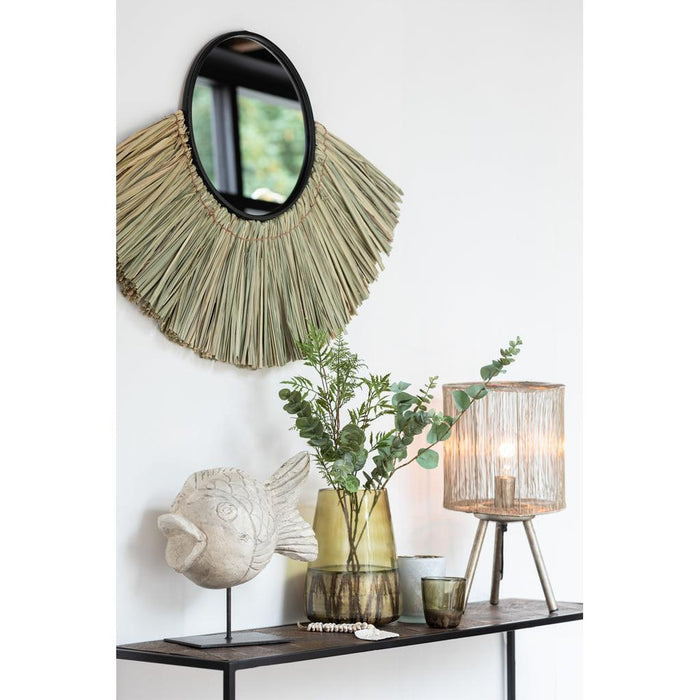 Tafellamp Bruin Ijzer S 26 cm-Tafellampen-J-Line