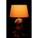 Tafellamp Bruin Kunsthars 31 cm 31x52x36 cm-Tafellampen-J-Line