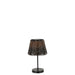 Tafellamp Bruin Kunststof 20 cm-Tafellampen-J-Line