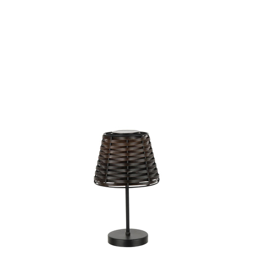 Tafellamp Bruin Kunststof 20 cm-Tafellampen-J-Line