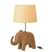 Tafellamp Bruin Polykunsthars 26 cm-Tafellampen-J-Line