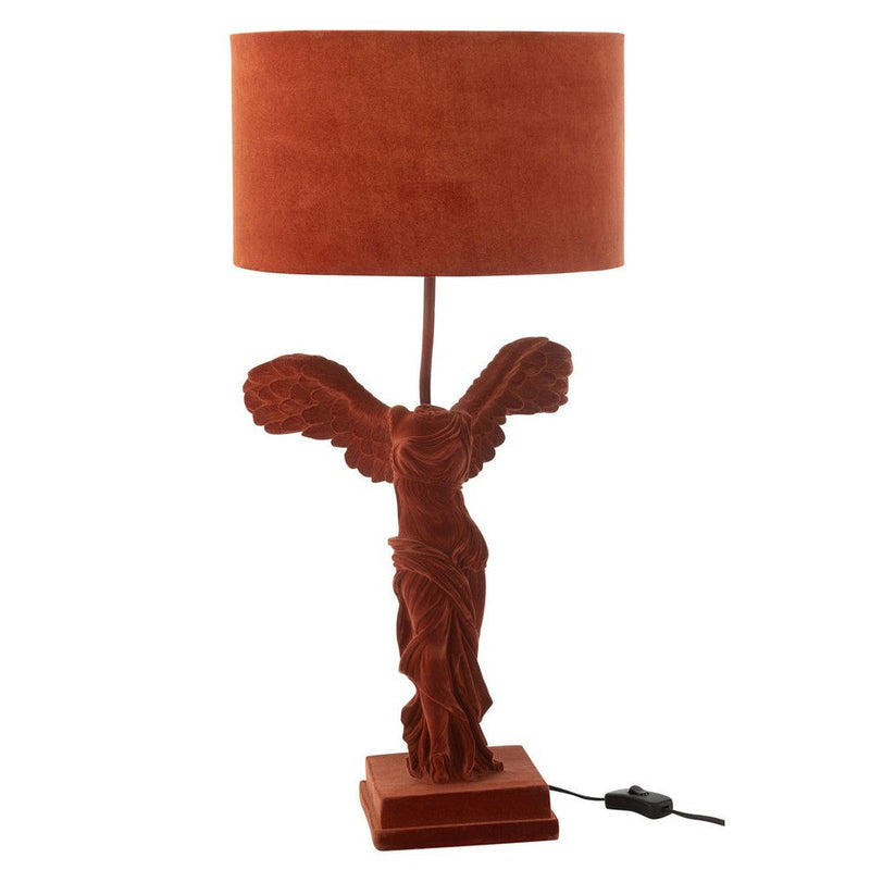 Tafellamp Burgundy Calcium carbona 31 cm 31x31x63 cm-Tafellampen-J-Line