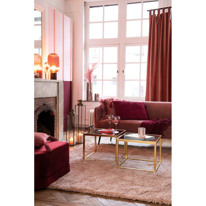 Tafellamp Burgundy Keramiek 20 cm-Tafellampen-J-Line