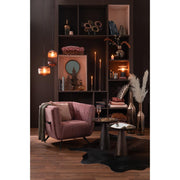 Tafellamp Burgundy Staal 25 cm 25x25x32 cm-Tafellampen-J-Line