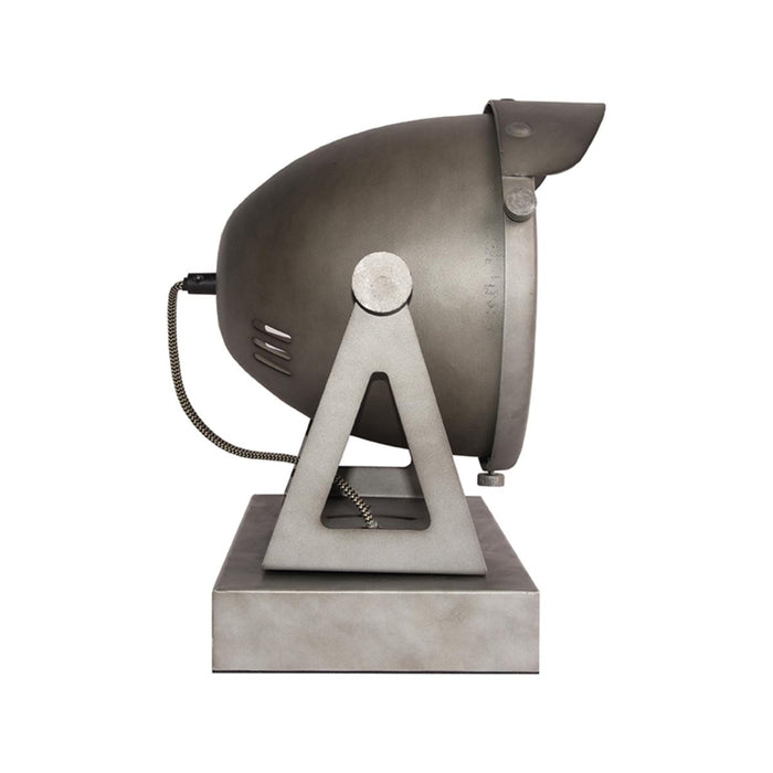 Tafellamp Cap Kleur Metaal Burned Steel 23x28x31 cm-Tafellampen-LABEL51