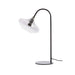 Tafellamp E14 31x22x50 cm SOLNA mat zwart+gerookt glas-Tafellampen-Light & Living