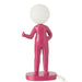 Tafellamp Fuchsia Polykunsthars 14 cm 14x19.5x44.5 cm-Tafellampen-J-Line