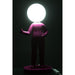 Tafellamp Fuchsia Polykunsthars 14 cm-Tafellampen-J-Line