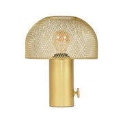Tafellamp Fungo Metaal Goud 23x23x29 cm-Tafellampen-LABEL51