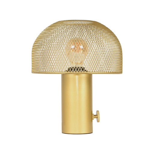 Tafellamp Fungo Metaal Goud 23x23x29 cm-Tafellampen-LABEL51