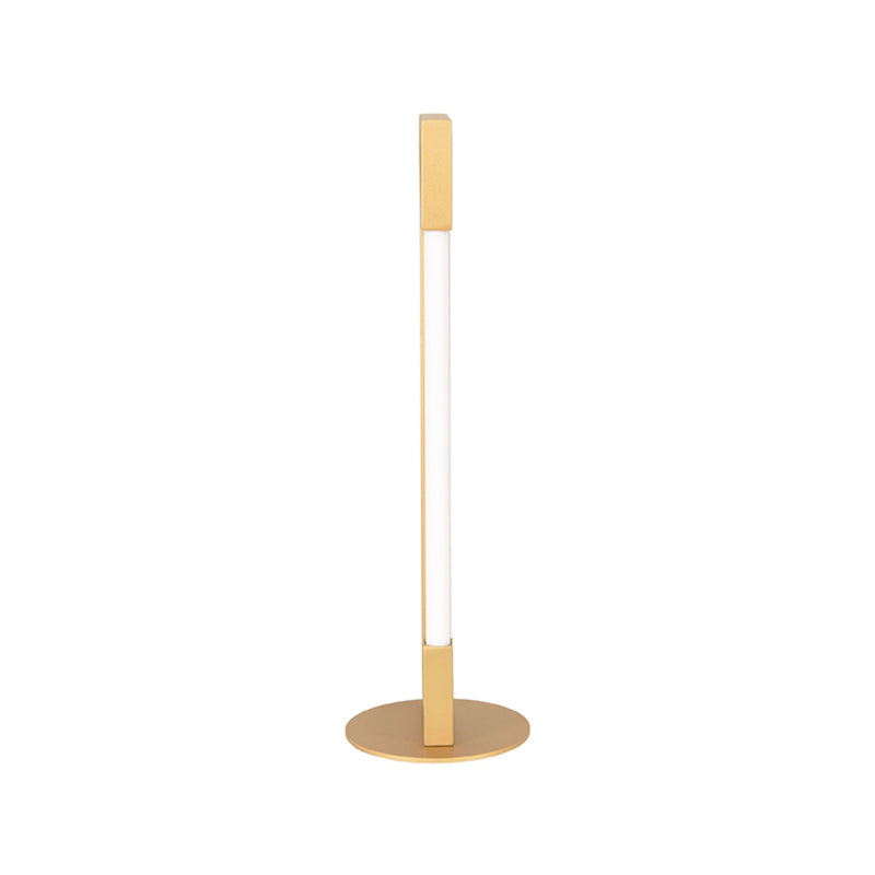 Tafellamp Futuro Metaal Antiek Goud 16x16x53 cm-Tafellampen-LABEL51