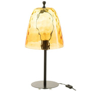 Tafellamp Geel Glas 28 cm 28x58x28 cm-Tafellampen-J-Line