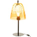 Tafellamp Geel Glas 28 cm-Tafellampen-J-Line