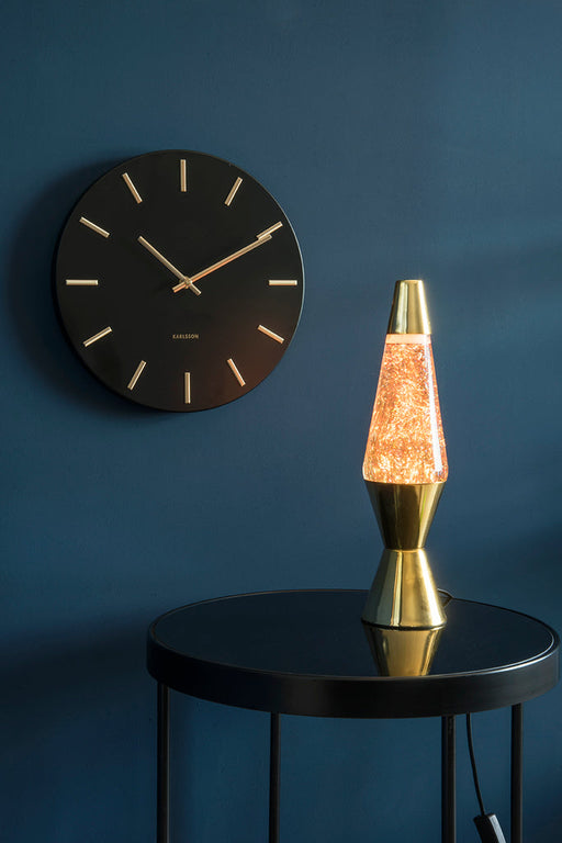 Tafellamp Glitter - Goud - 37x10cm-Tafellampen-Leitmotiv