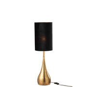 Tafellamp Goud Cloth S 20 cm 20.5x20.5x77 cm-Tafellampen-J-Line