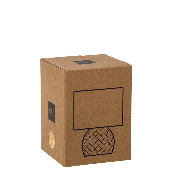 Tafellamp Goud Glas 17 cm-Tafellampen-J-Line