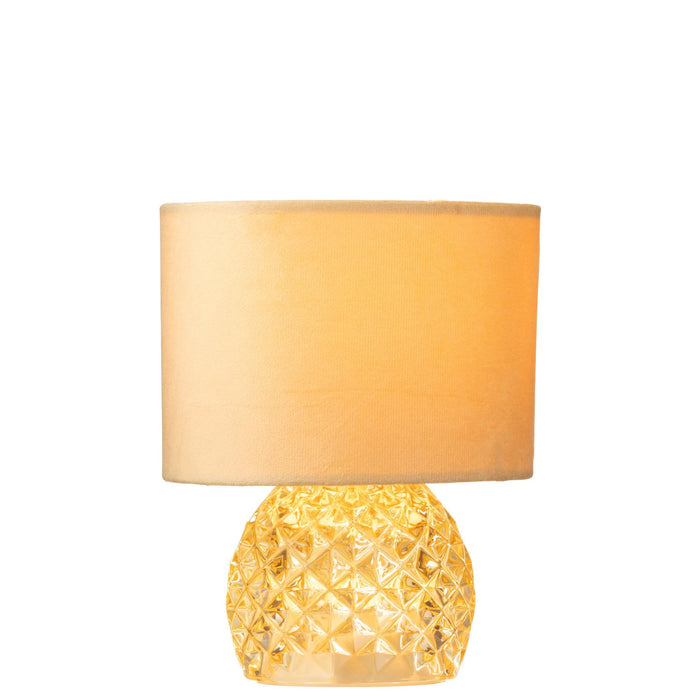 Tafellamp Goud Glas 17 cm-Tafellampen-J-Line
