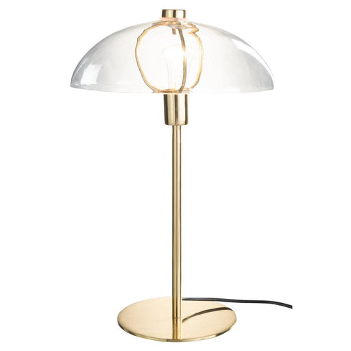 Tafellamp Goud Glas 32 cm 32x32x48 cm-Tafellampen-J-Line