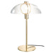 Tafellamp Goud Glas 32 cm-Tafellampen-J-Line
