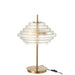 Tafellamp Goud Glas 36 cm 36x54x36 cm-Tafellampen-J-Line