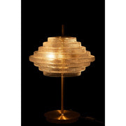 Tafellamp Goud Glas 36 cm 36x54x36 cm-Tafellampen-J-Line