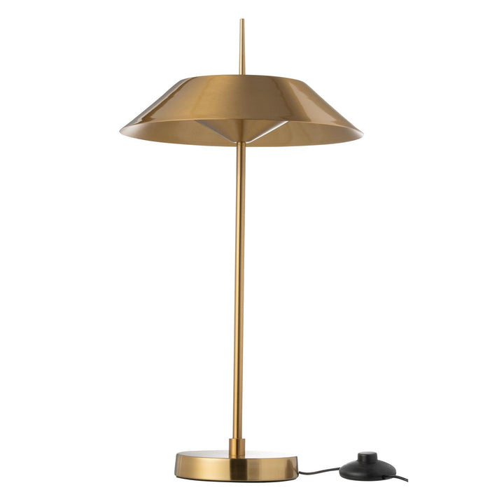 Tafellamp Goud Ijzer 30 cm - Ijzer-Tafellampen-J-Line
