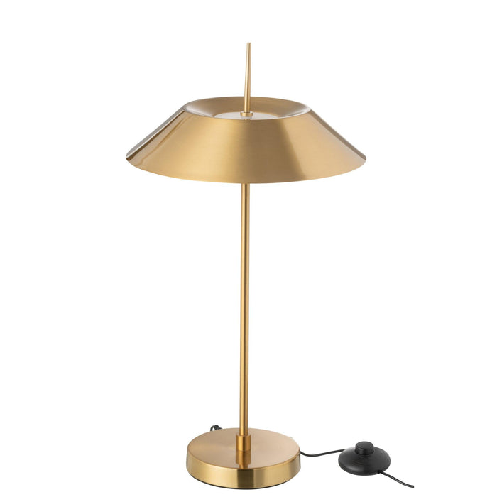 Tafellamp Goud Ijzer 30 cm - Ijzer-Tafellampen-J-Line