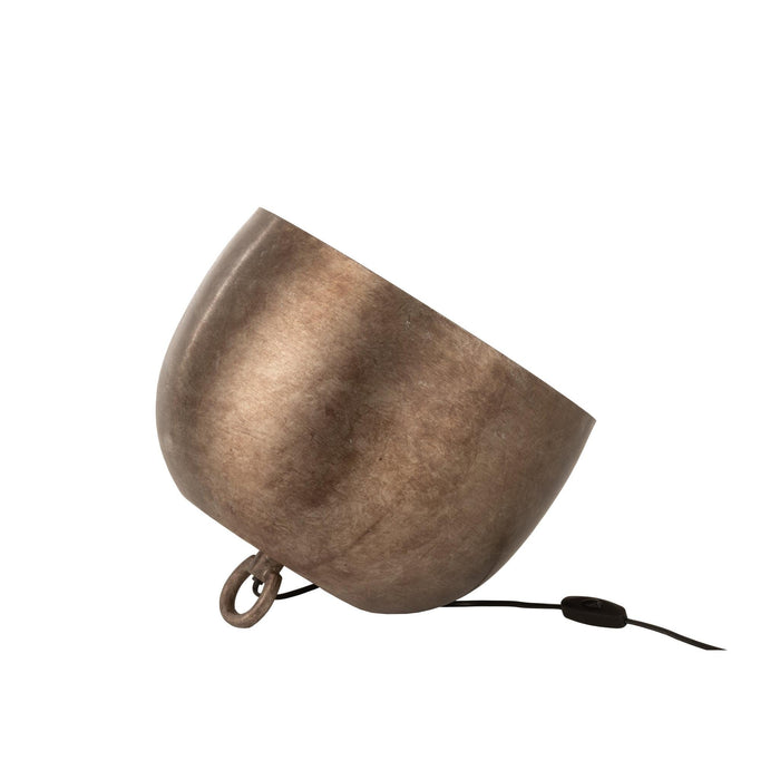 Tafellamp Goud Ijzer 35 cm-Tafellampen-J-Line