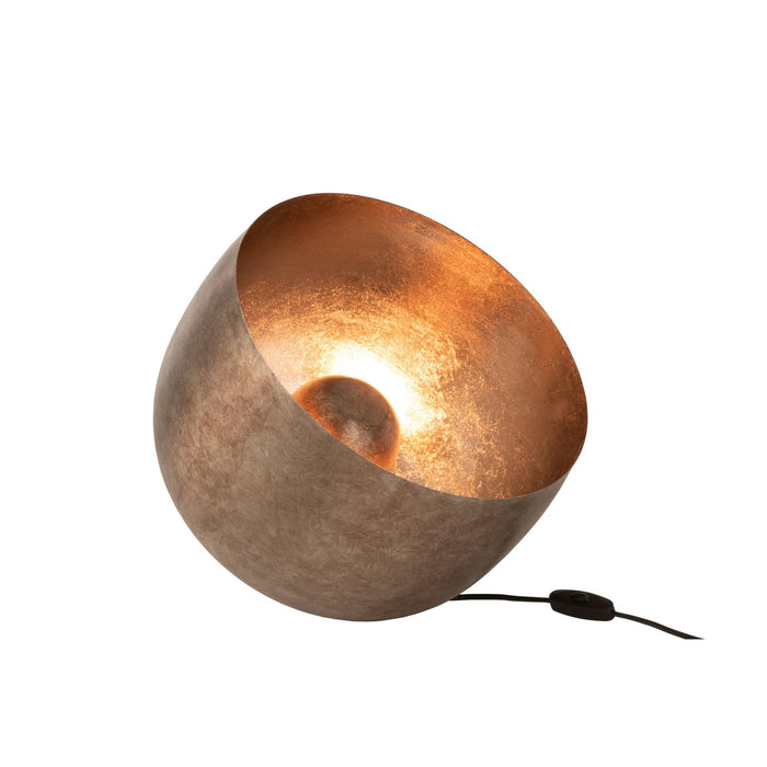 Tafellamp Goud Ijzer 35 cm-Tafellampen-J-Line