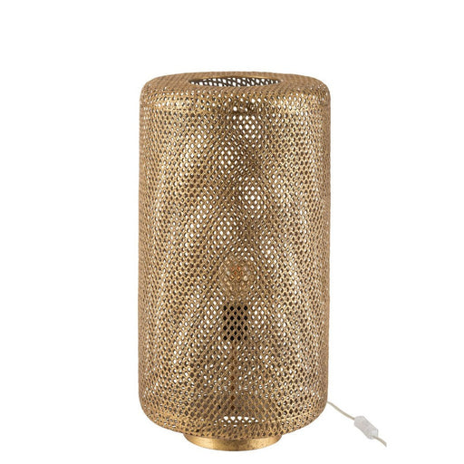 Tafellamp Goud Ijzer Rond 32 cm 32x32x60.5 cm-Tafellampen-J-Line