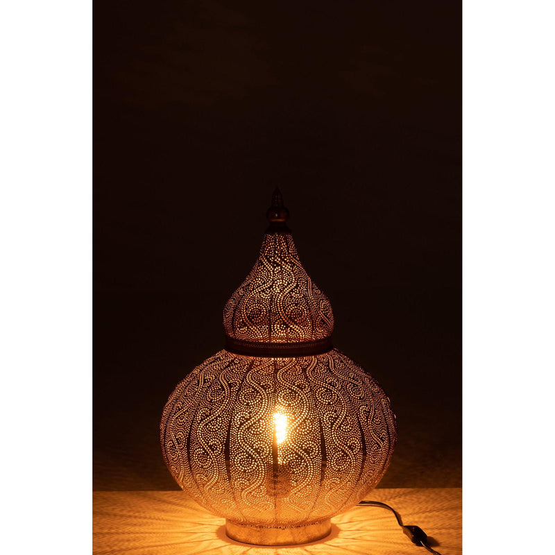 Tafellamp Goud Ijzer S 40 cm 40x40x59.5 cm-Tafellampen-J-Line