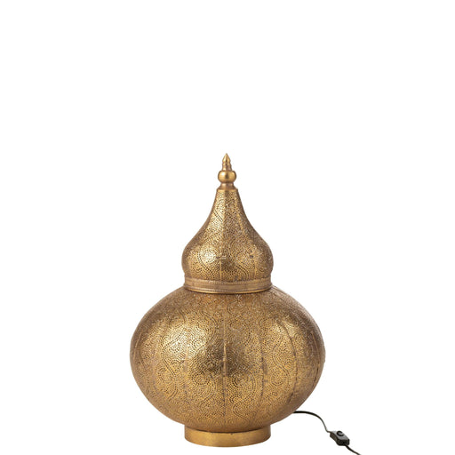 Tafellamp Goud Ijzer S 40 cm-Tafellampen-J-Line