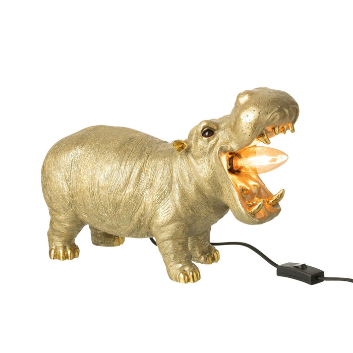 Tafellamp Goud Kunsthars 15 cm-Tafellampen-J-Line