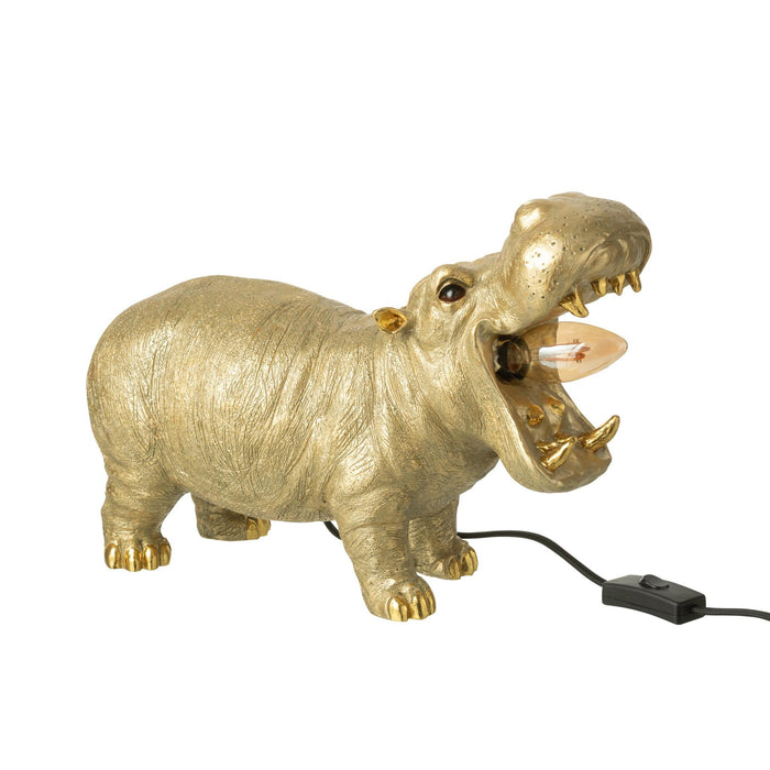 Tafellamp Goud Kunsthars 15 cm-Tafellampen-J-Line